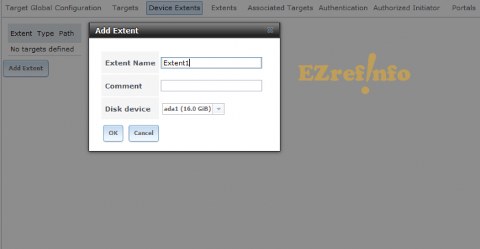 setup ISCSI SAN with FreeNAS