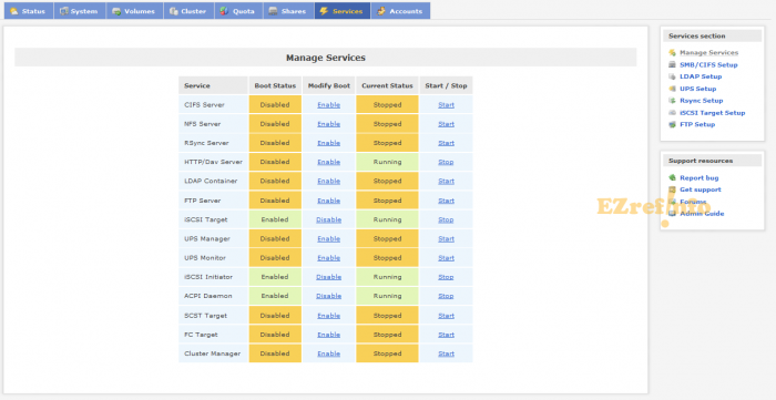 setup ISCSI SAN with Openfiler